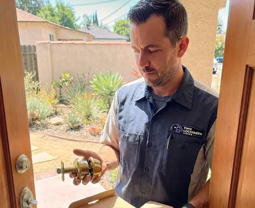 Professional residential lock installation