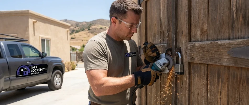 Lock cutting and removal service in Camarillo