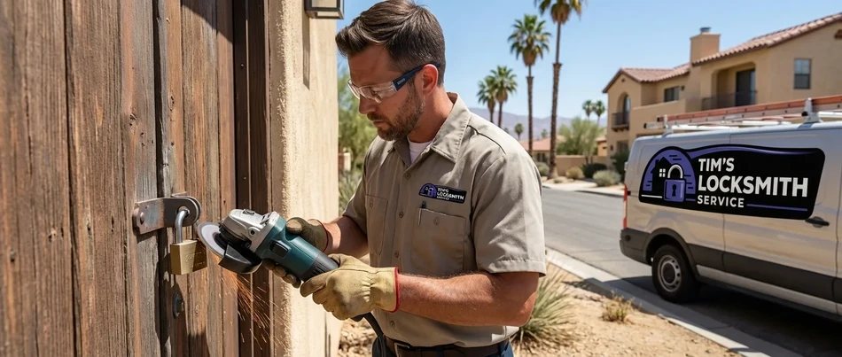 Lock cutting and removal service in San Diego