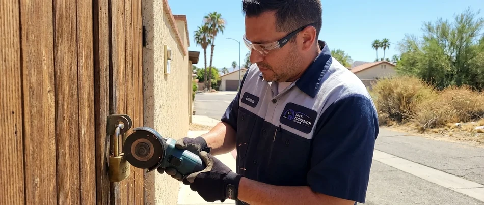Lock cutting and removal service in Alpine