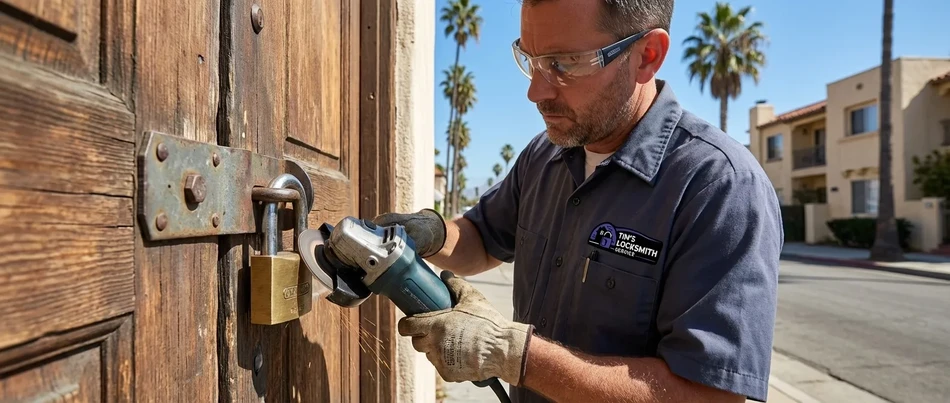 Lock cutting and removal service in Chula Vista