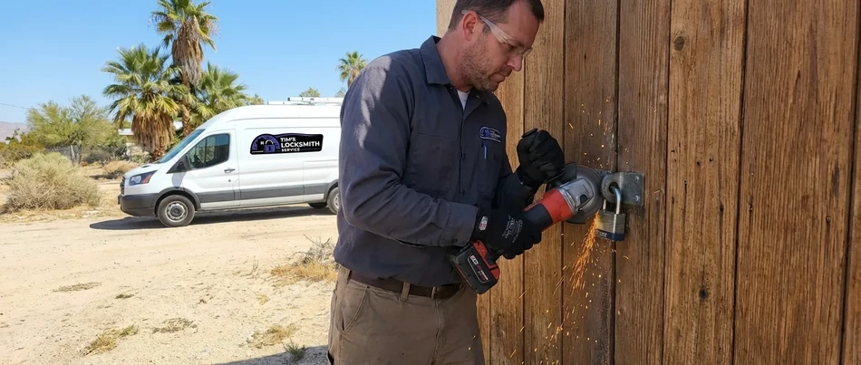 Lock cutting and removal service in El Cajon