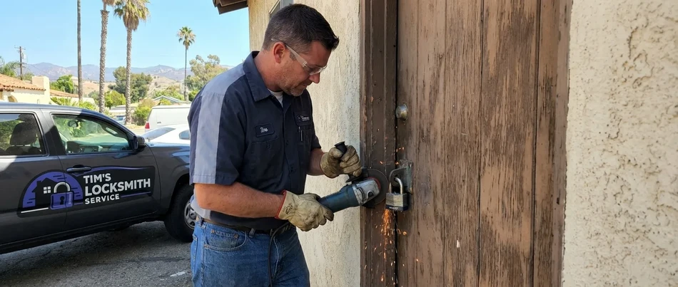 Lock cutting and removal service in Port Hueneme