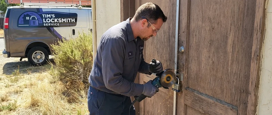 Lock cutting and removal service in Goleta