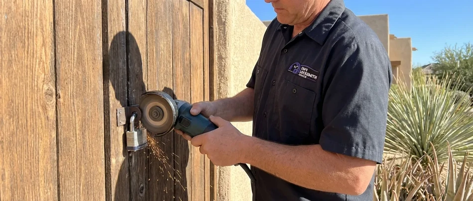 Lock cutting and removal service in San Marcos