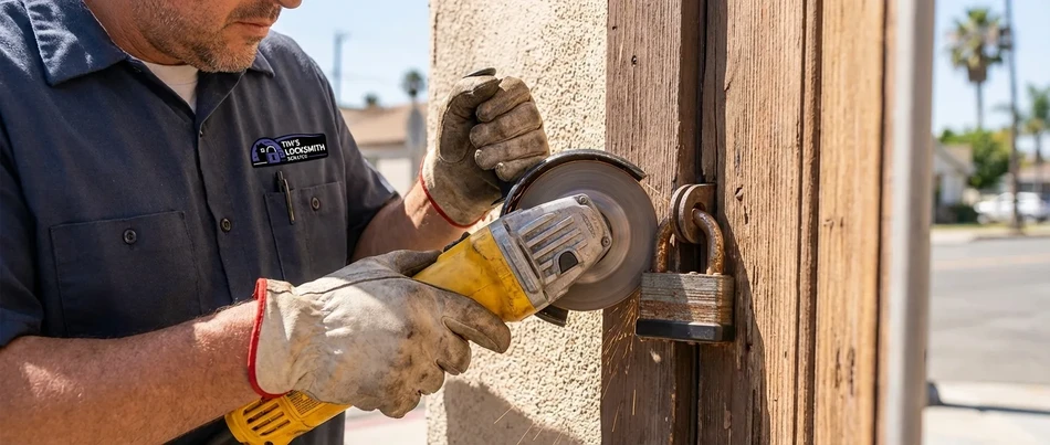Lock cutting and removal service in Encinitas