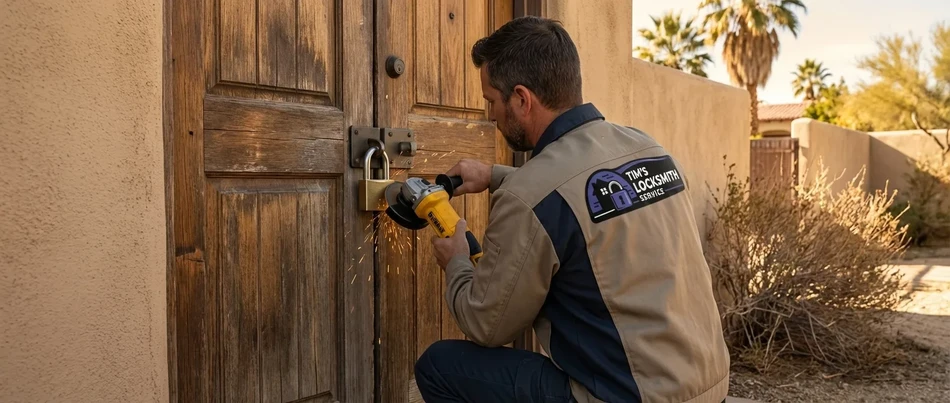 Lock cutting and removal service in Ojai