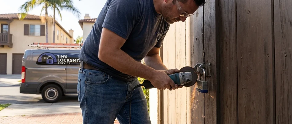 Lock cutting and removal service in Rancho Bernardo