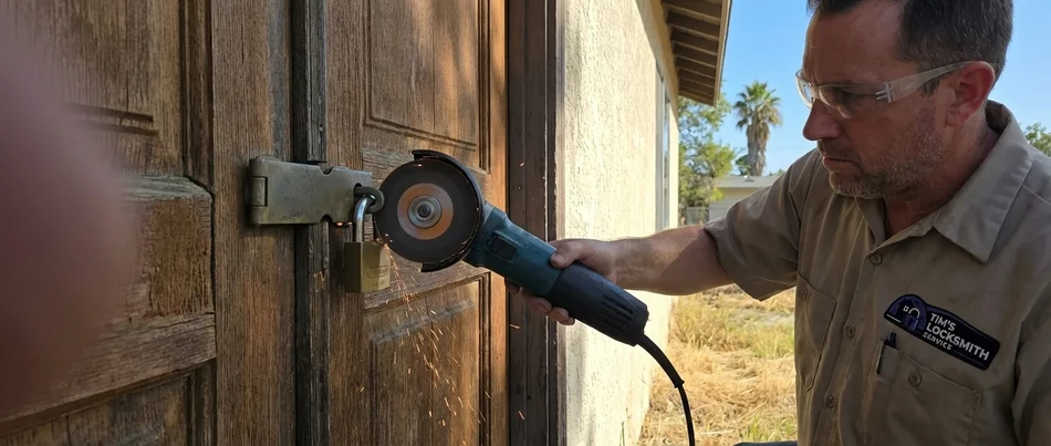 Lock cutting and removal service in Simi Valley