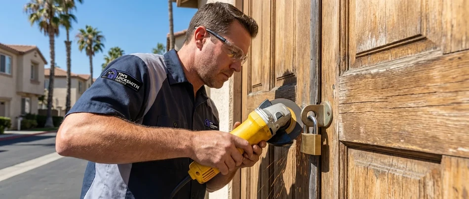 Lock cutting and removal service in Coronado