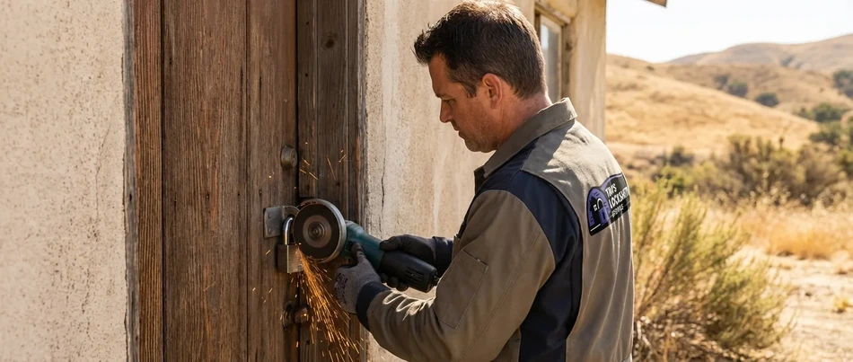 Lock cutting and removal service in Santa Paula