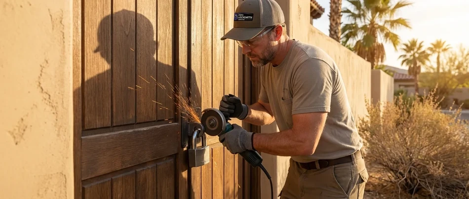 Lock cutting and removal service in Carpinteria
