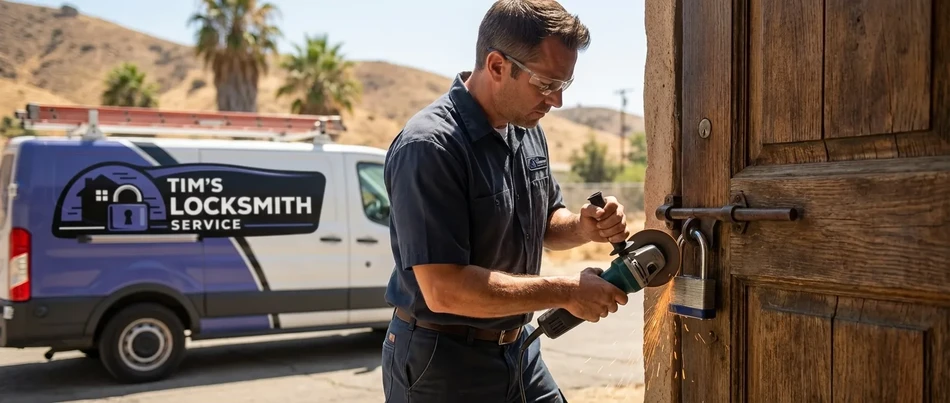 Lock cutting and removal service in Lakeside