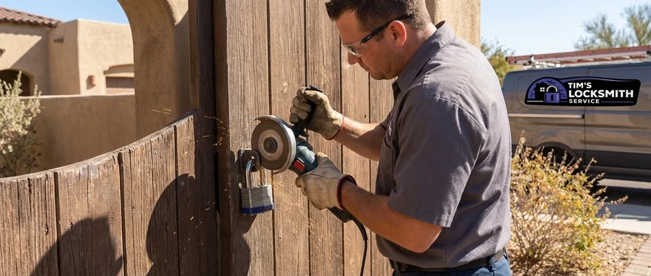 Lock cutting and removal service in Ventura