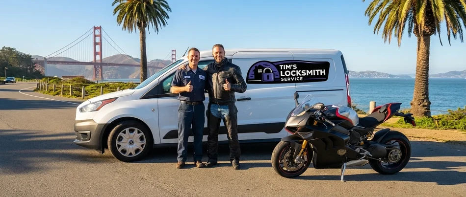 Motorcycle locksmith service in Chula Vista