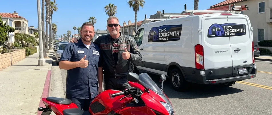 Motorcycle locksmith service in Simi Valley