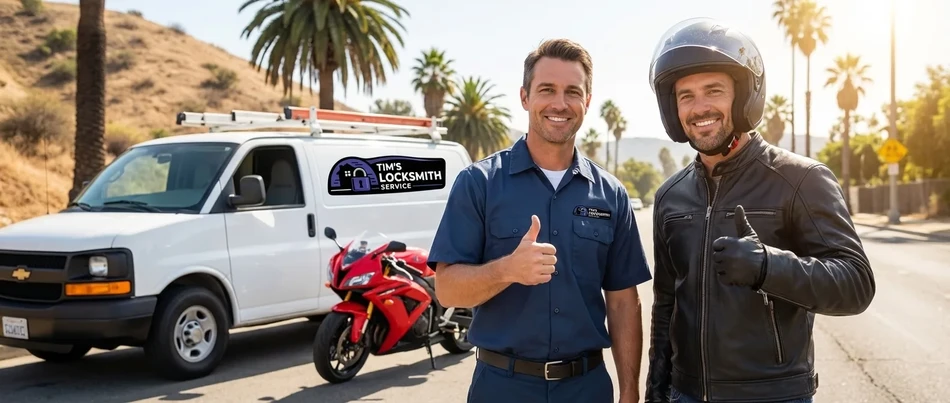 Motorcycle locksmith service in Santa Paula