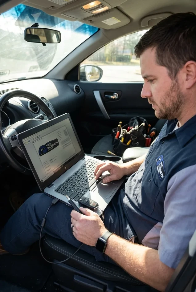 Car key programming and replacement service in Vista