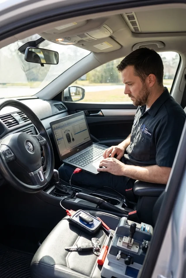 Car key programming and replacement service in Escondido