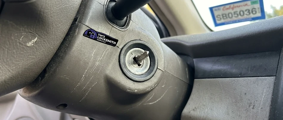 Broken car key extraction in Ventura County