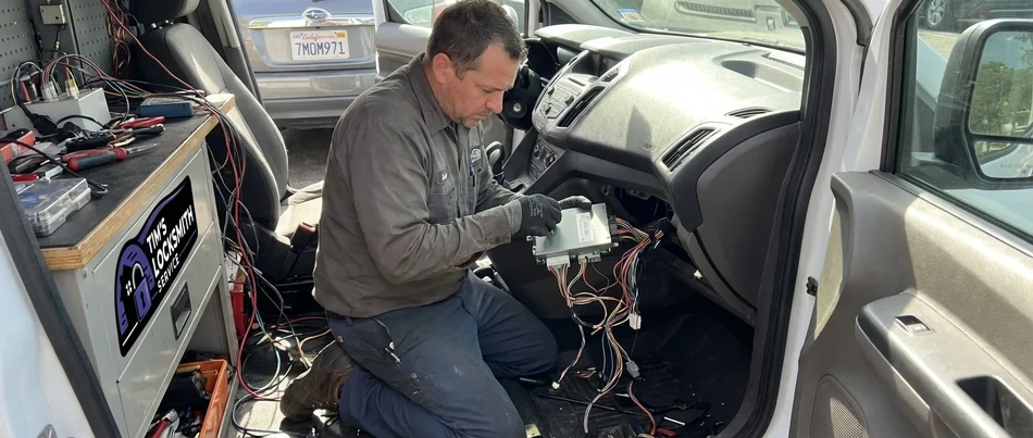Push-button start ignition repair in Moorpark
