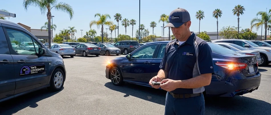 Standard remote RKE fob install in Oxnard