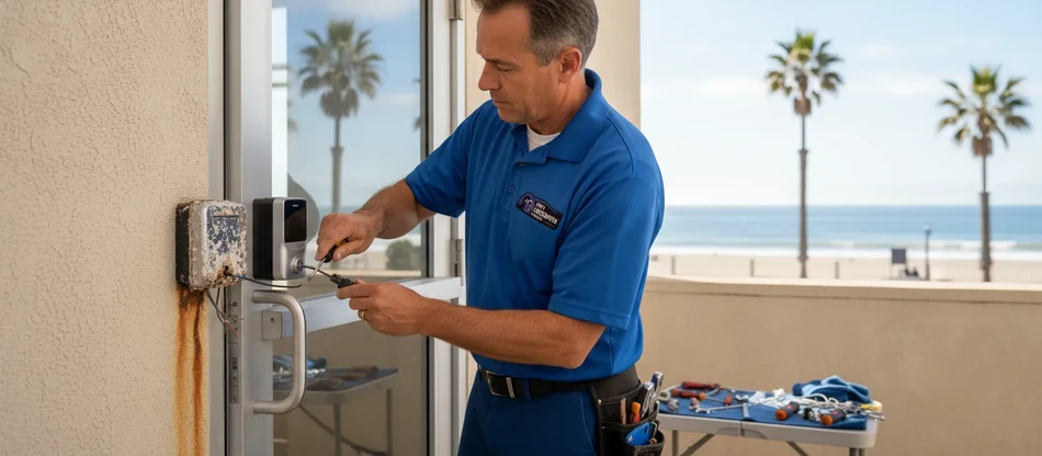 Wireless SALTO lock retrofit