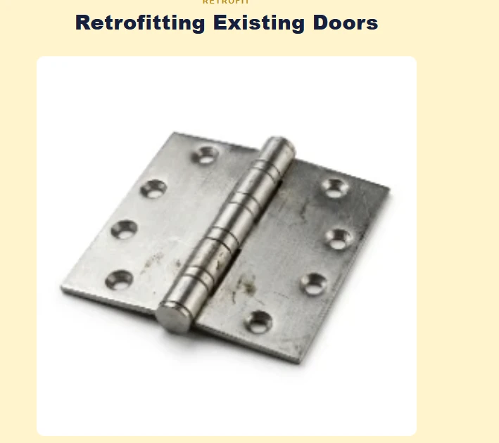 Door condition before install
