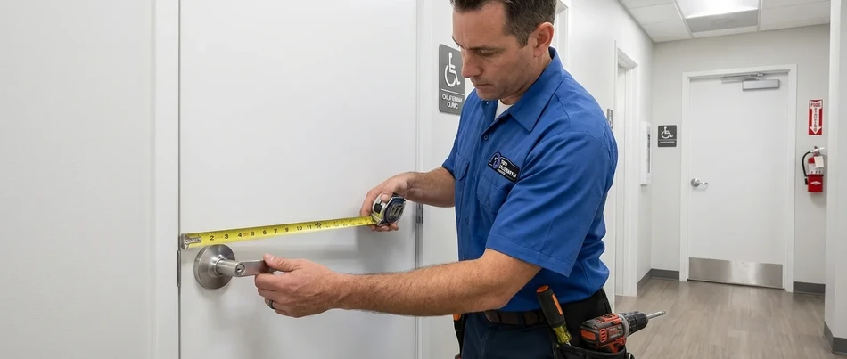 Commercial grade lock installation in Ventura County