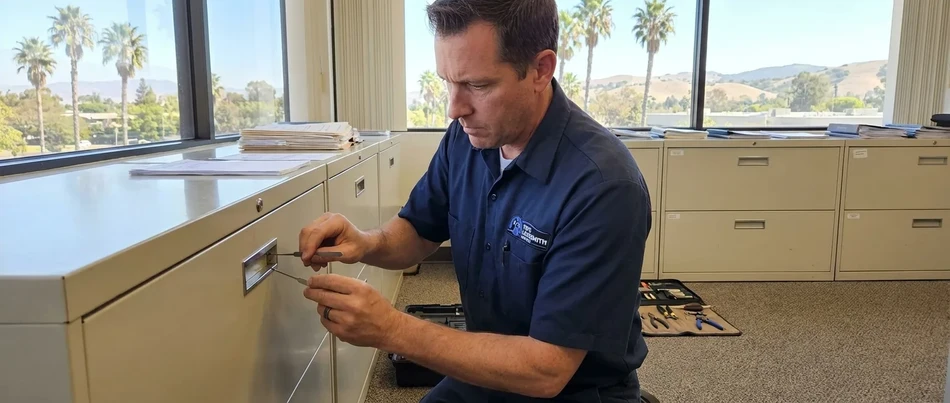 Broken key extraction from desk drawer in Santa Paula