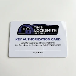 Authorization Card System