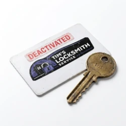 Keep one mechanical backup key in a secure location