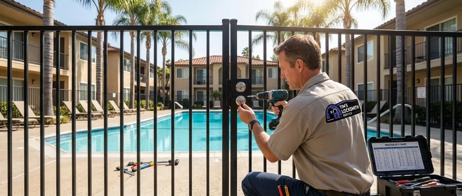 Construction master key for new build in Camarillo