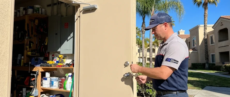 Senior living facility staff master key in Ojai