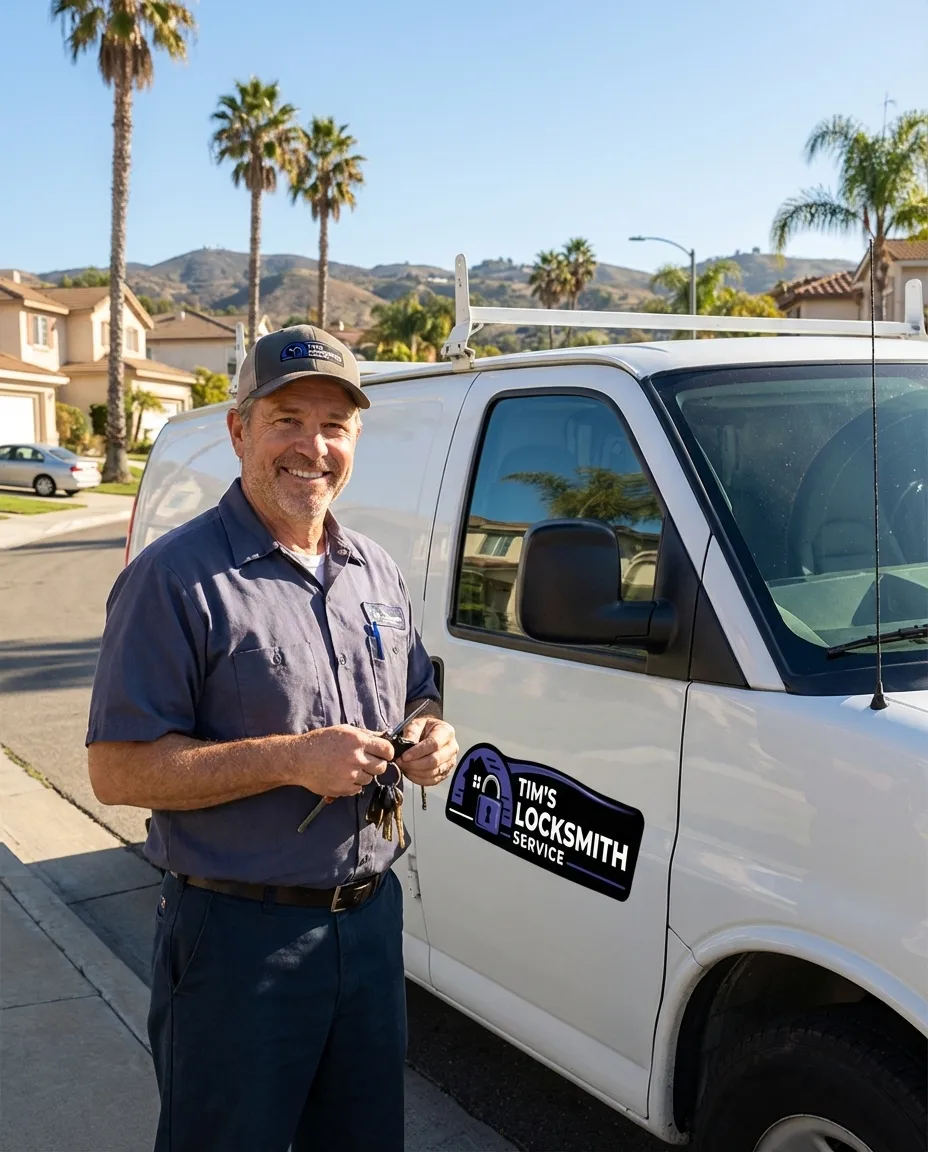 Mobile locksmith providing master key systems service