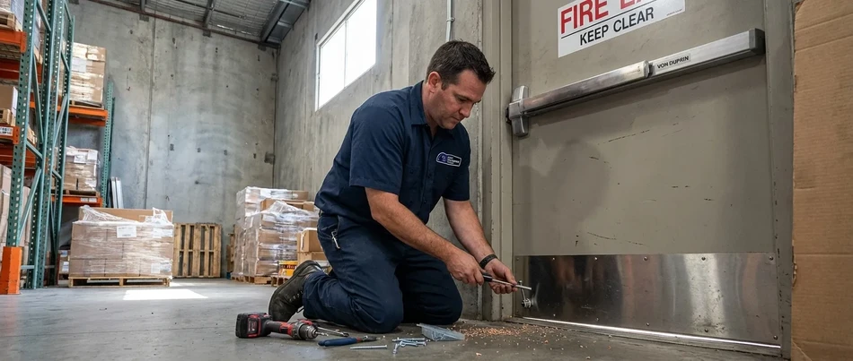ADA compliance check exit device in Camarillo