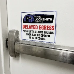 Delayed Egress Device