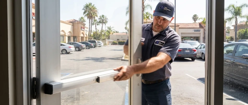 Von Duprin 98 rim exit device in Thousand Oaks