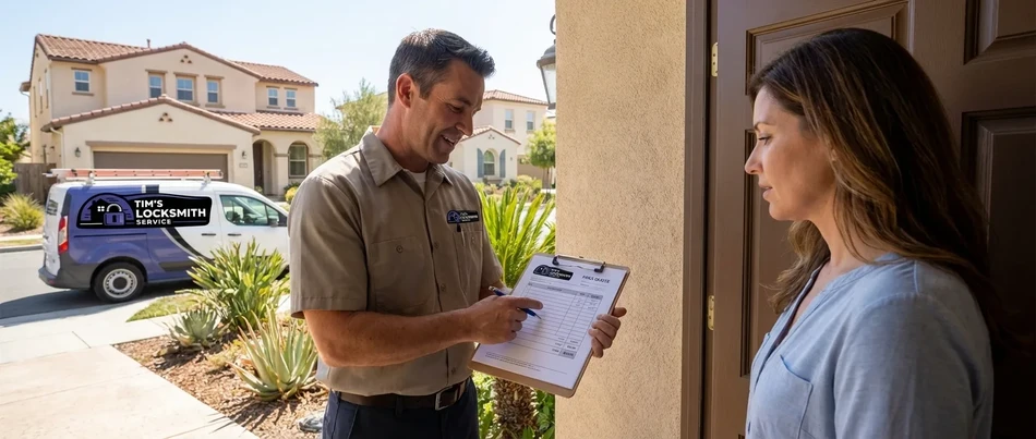 Post break-in rekey all exteriors in Simi Valley