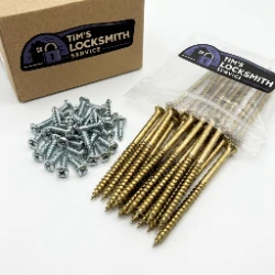 Using a Long Strike Plate with Short Screws