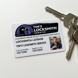 Legitimate locksmith sign