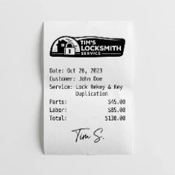 Legitimate locksmith sign