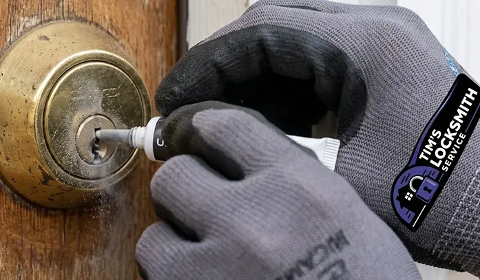 Mobile locksmith providing residential locksmith services service
