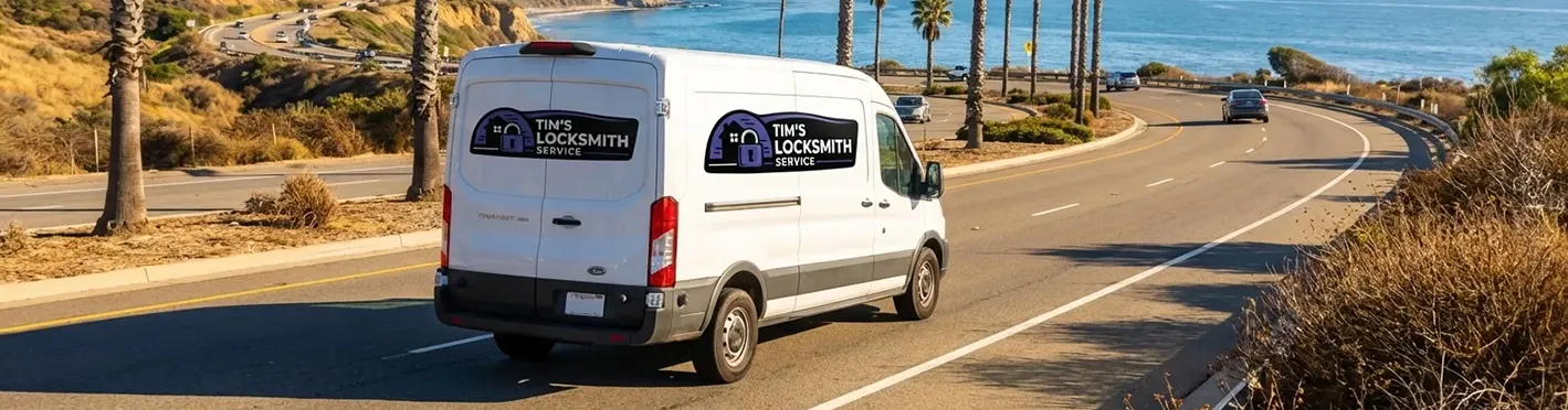 Automotive locksmith coverage map San Diego