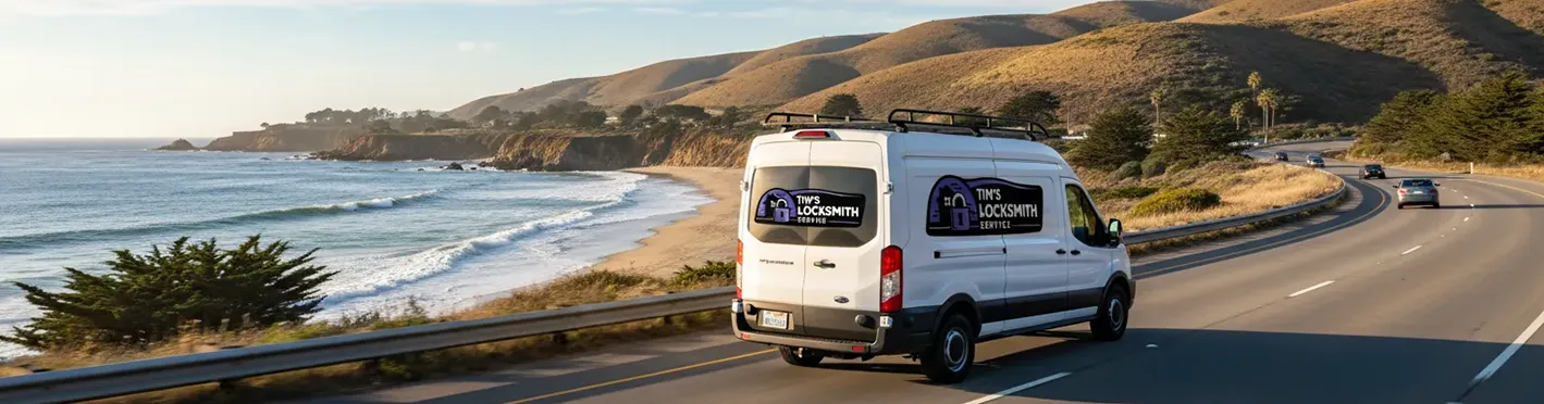 Residential locksmith coverage map San Diego