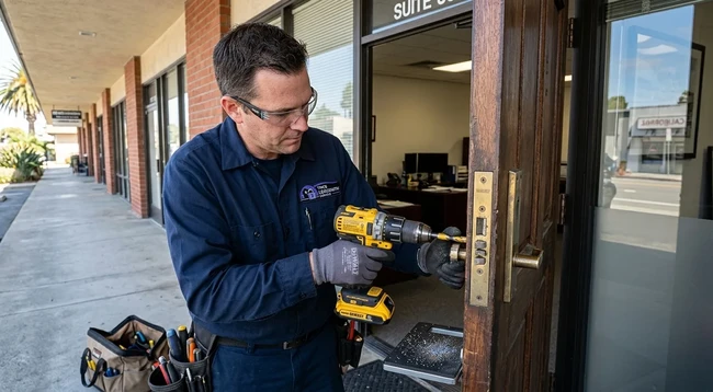 Commercial-Grade Lock Installation - Tim's Locksmith Service Ventura County