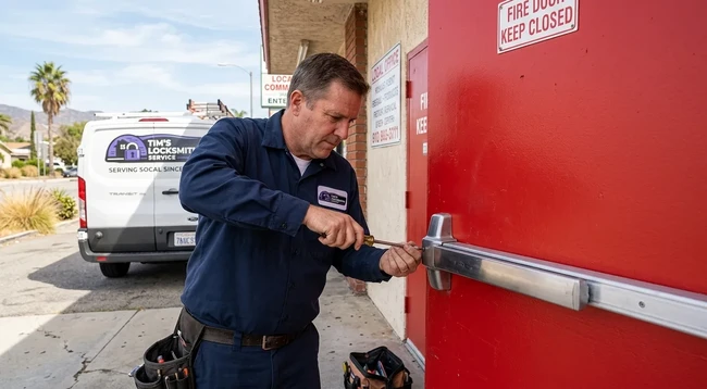 Panic Bars and Exit Devices - Tim's Locksmith Service San Diego