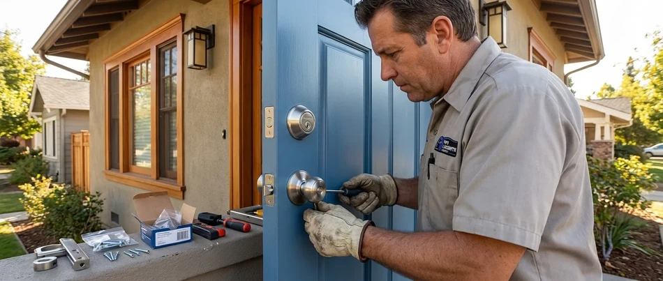 Full lockset replacement matched set in Thousand Oaks