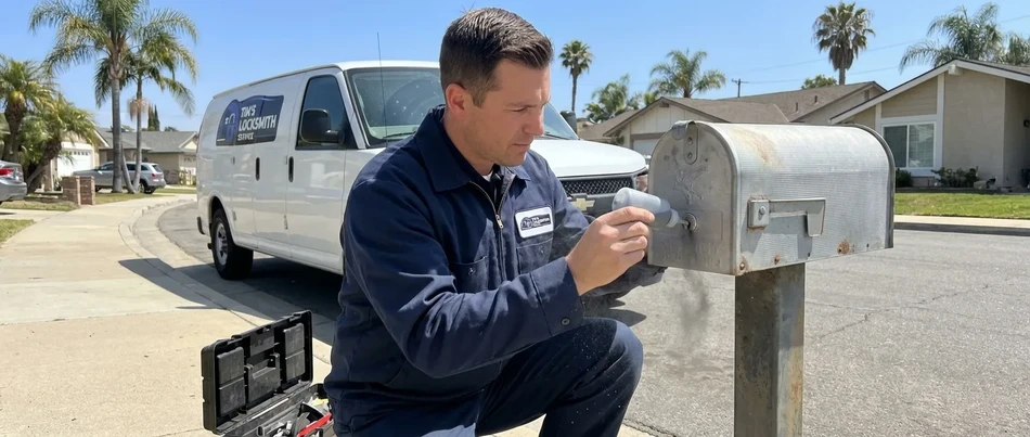 CompX National cam lock install in Oak Park