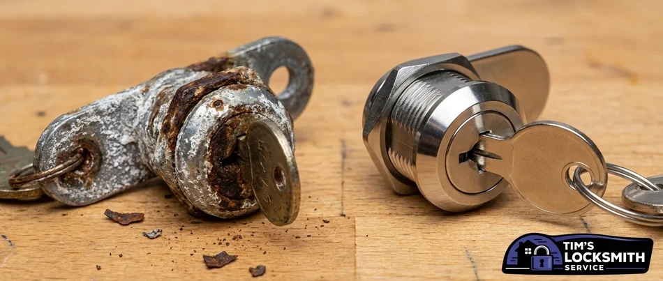 Mailbox lock replacement in Ventura County